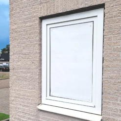 zonwering met zuignappen wit